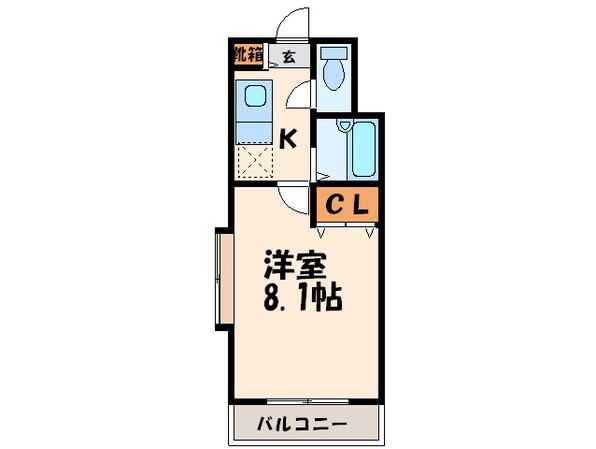 アリビオ百年橋通りの物件間取画像